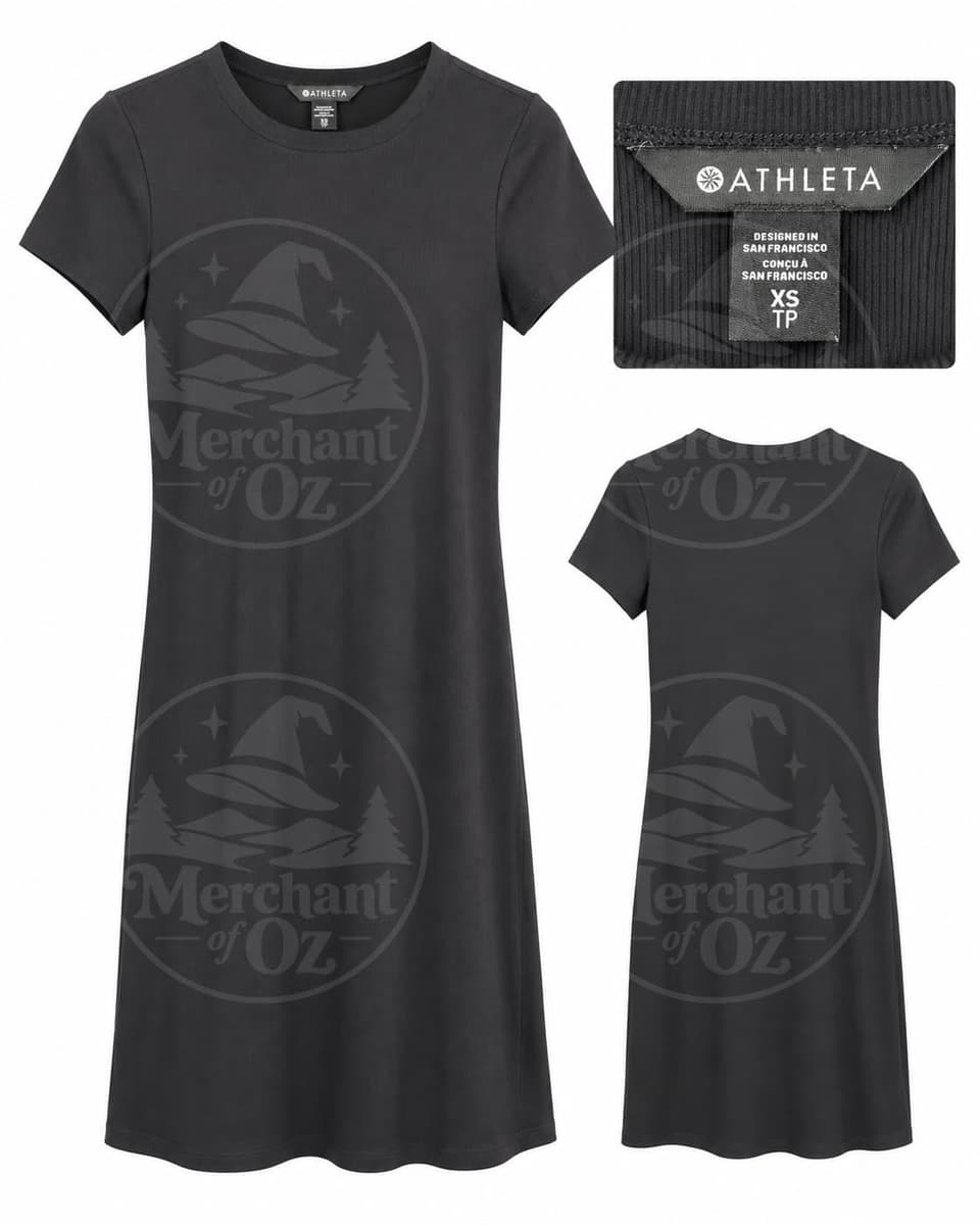 Black tee dress