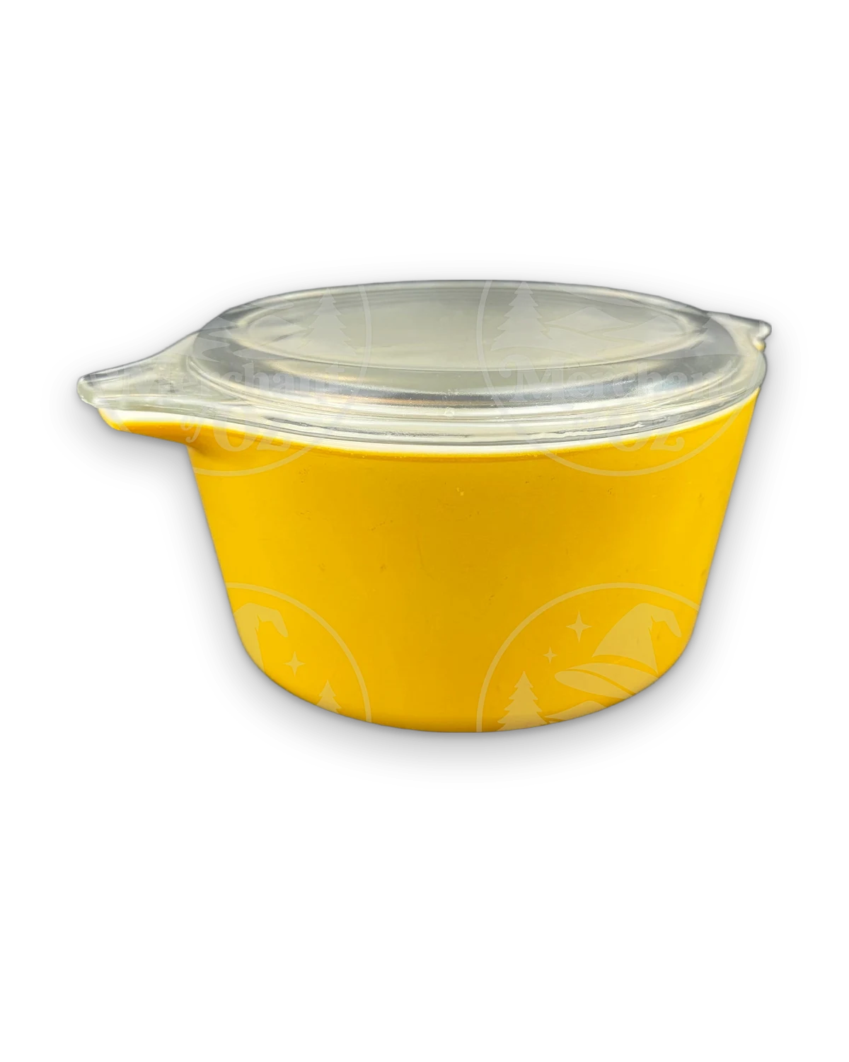 Vintage Yellow Pyrex 473 1 Qt Casserole Dish with Lid